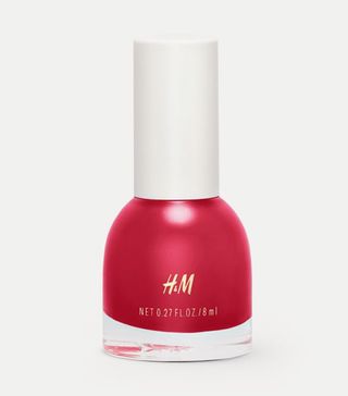 H&M + Nail Polish in Well Red