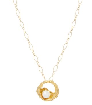 Alighieri + Pearl Goop 24kt Gold-Plated Necklace