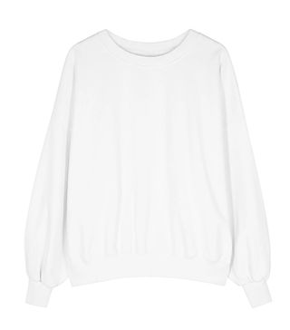 American Vintage + Wititi White Cotton Sweatshirt
