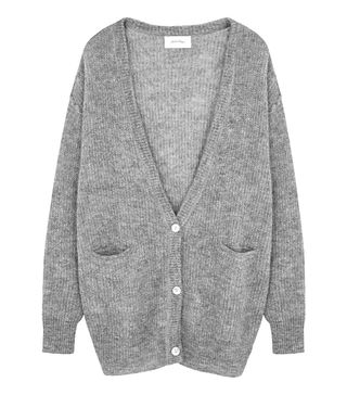 American Vintage + Grey knitted alpaca-blend cardigan