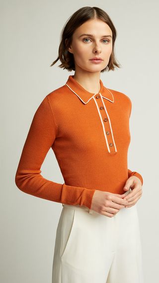 Argent + Polo Sweater