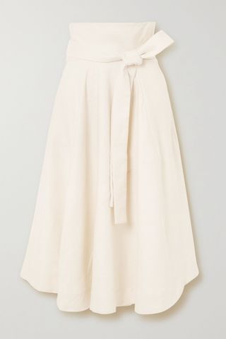 Cult Gaia + Linen Skirt