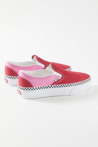 Vans + Platform Slip-On Sneakers