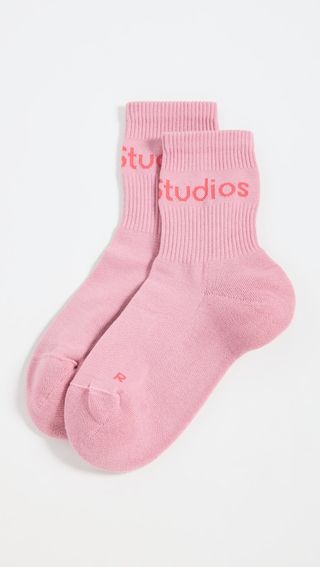 ACNE Studios + Logo Socks