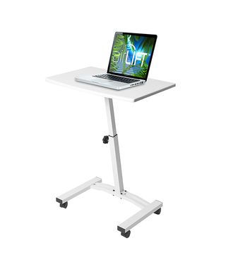 Seville Classics + Adjustable Mobile Laptop Desk Cart