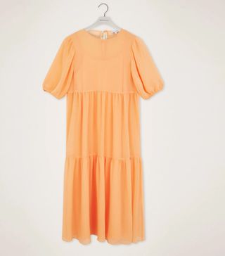 Warehouse + Tiered Midi Dress