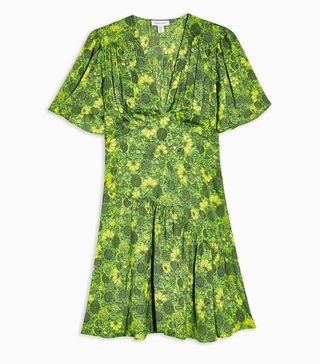 Topshop + Willow Green Dress