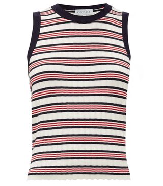 Odyssee + Liberte Striped Knitted Tank Top
