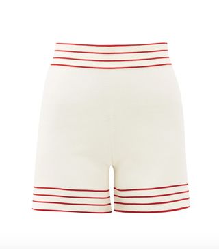 Odyssee + Libertie High-Rise Knitted Shorts
