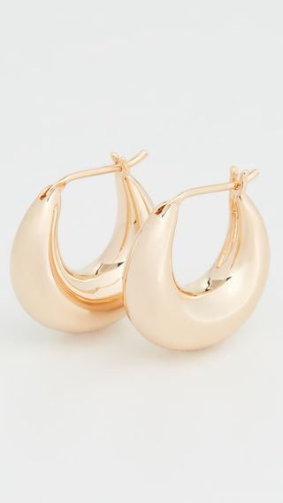 Loeffler Randall + Alana Large Dome Hoops