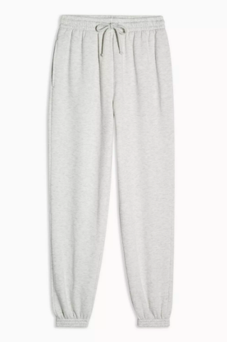 Topshop + Grey '90s Oversized Sweatpants