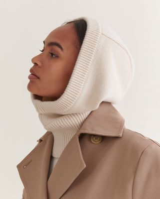 Rise & Fall + Women's Cashmere Wool Knitted Hood