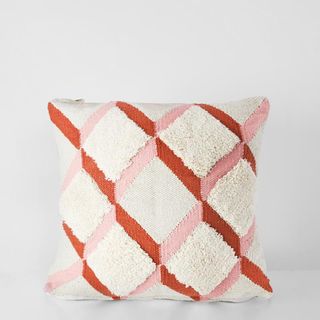 Att Pynta + Handmade Square Dhurrie Textured Cushion
