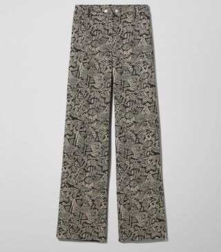 Weekday + Magma Printed Trousers