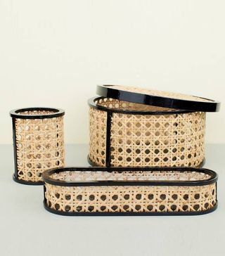 A New Tribe + Rattan Storage Containers
