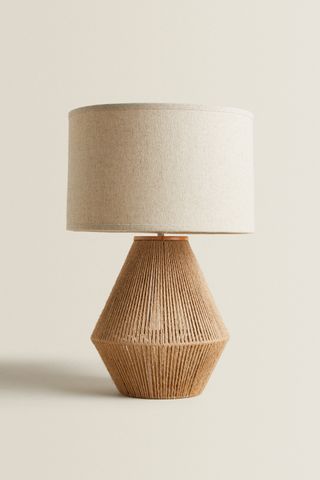 Zara + Lamp With Jute Base
