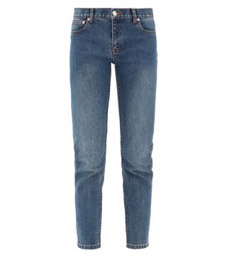 APC + Etroit Court Low-Rise Skinny Jeans