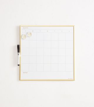 Urban Outfitters + Dry Erase Calendar Message Board