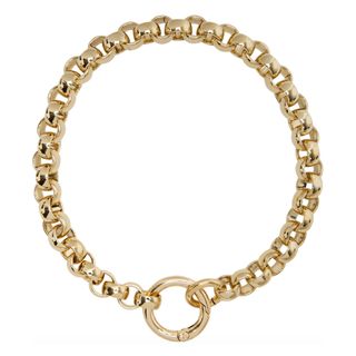 Laura Lombardi + Gold Rolo Collar