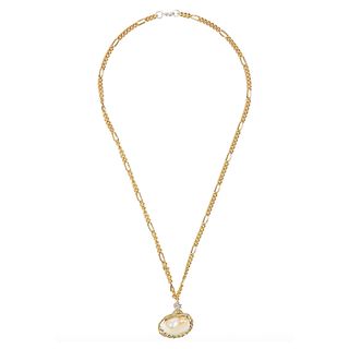 Wald Berlin + Drop It Like It's Hot Gold-Plated Shell Necklace