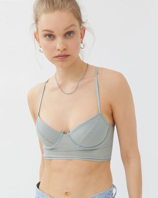 Out From Under + Call Me Mesh Underwire Bra Top