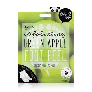 Oh K! + Exfoliating Green Apple Foot Peel