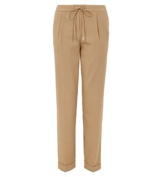 Marks and Spencer Collection + Drawstring Pleated Tapered Trousers