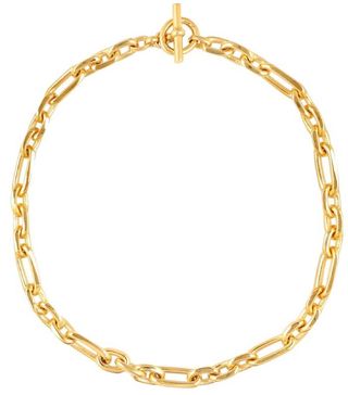 Tilly Sveaa + 18kt Gold-Plated Watch Chain Necklace