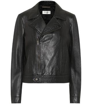 Saint Laurent + Leather Biker Jacket
