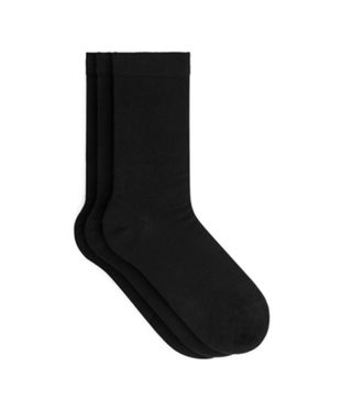 Arket + Pima Cotton Socks, Set of 3