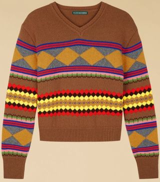 AlexaChung + Dora Color Block Jumper