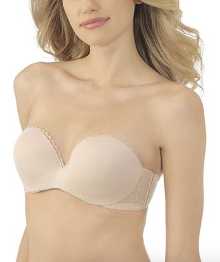 Lily of France + Strapless Push Up Bra
