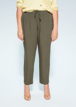 Violeta by Mango + Straight-Fit Pants