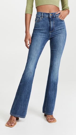 DL1961 + High Rise Bridget Boot Instasculpt 33-Inch Jeans