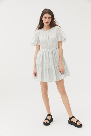 Urban Outfitters + Moura Tiered Ruffle Frock Dress