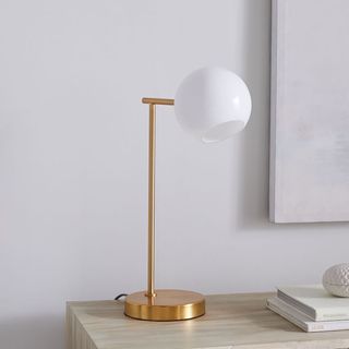 West Elm + Staggered Glass USB Table Lamp
