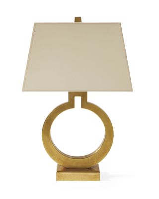Serena & Lily + Brass Ring Table Lamp
