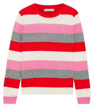 Chinti & Parker + Striped Wool and Cashmere-Blend Sweater