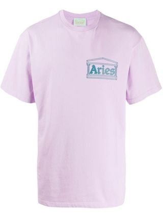 Aries + Chest Logo T-Shirt