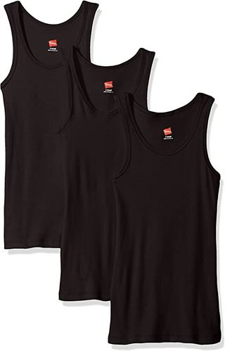 Hanes + Little Girls' Ribbed Tank Top (Pack of 3)