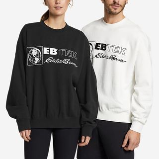 Eddie Bauer + EBTek Graphic Crew Sweatshirt
