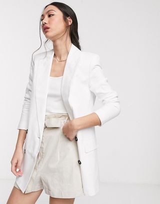 ASOS + Linen Dad Blazer