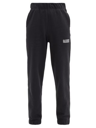 Ganni + Software Recycled Cotton-Blend Track Pants