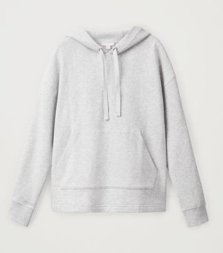 COS + Cropped Organic Cotton Hoodie