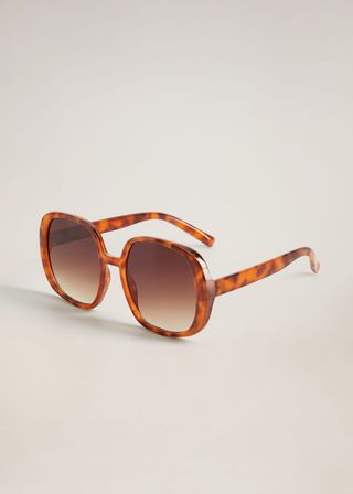 Mango + Oversize Sunglasses