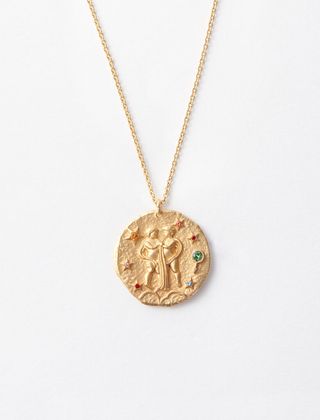 Maje + Gemini Zodiac Necklace