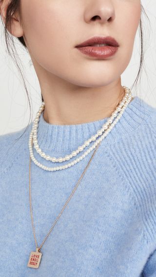 Roxanne Assoulin + Imitation Pearl Necklace