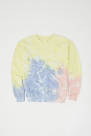 Urban Renewal + Recycled Sherbet Tie-Dye Crew Neck Sweatshirt