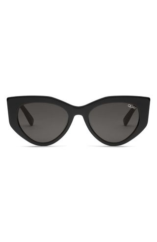 Quay Australia + Persuasive 55mm Cat Eye Sunglasses