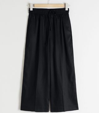 & Other Stories + Lyocell Drawstring Culottes